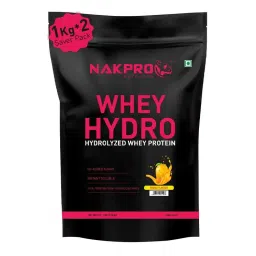 NAKPRO Hydro Whey Protein Hydrolyzed Supplement Powder - Mango Flavour-picture-11